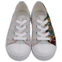 Muster 7 600dpi 12000 Matt Pattern 1 Kids  Low Top Canvas Sneakers View1