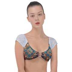 Muster 7 600dpi 12000 Matt Pattern 1 Cap Sleeve Ring Bikini Top by 2607694c