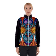 Schwarz Bunt Women s Bomber Jacket