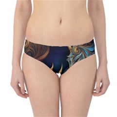 Schwarz Pferde Muster Hipster Bikini Bottoms by 2607694c