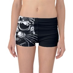 Schwarz Katze Punk Boyleg Bikini Bottoms by 2607694c