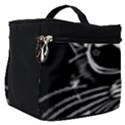 Schwarz katze punk Make Up Travel Bag (Small) View1