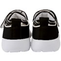 Schwarz katze punk Kids  Velcro Strap Shoes View4