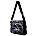 Schwarz katze punk Full Print Messenger Bag (M) View2