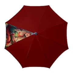 Christmas Greetings Golf Umbrella by 2607694c