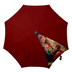 Christmas Greetings Hook Handle Umbrella (small) by 2607694c