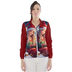 Christmas Greetings Women s Windbreaker