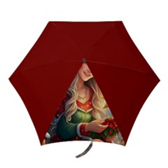 Christmas Greetings Mini Folding Umbrella by 2607694c