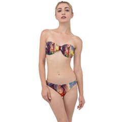 Christmas Greetings Classic Bandeau Bikini Set by 2607694c