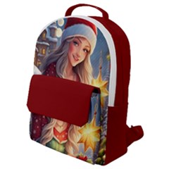 Christmas Greetings Flap Pocket Backpack (small) by 2607694c