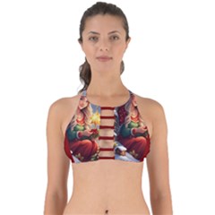 Christmas Greeting Perfectly Cut Out Bikini Top by 2607694c