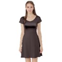 4 Farben Short Sleeve Skater Dress View1