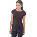 4 Farben Cap Sleeve High Low Top View1