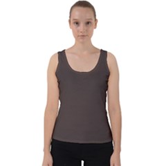 4 Farben Velvet Tank Top