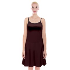 4 Farben 2 Spaghetti Strap Velvet Dress