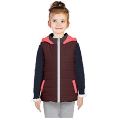 4 Farben 2 Kids  Hooded Puffer Vest