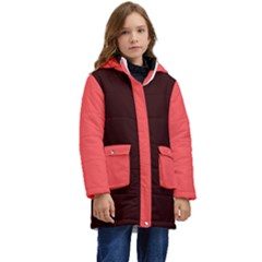 4 Farben 2 Kids  Hooded Longline Puffer Jacket by 2607694c