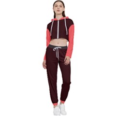 4 Farben 2 Cropped Zip Up Lounge Set by 2607694c