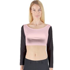 4 Farben  Long Sleeve Crop Top by 2607694c