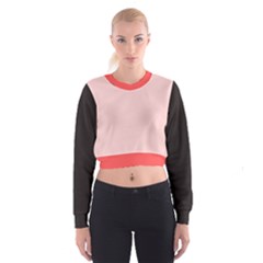 4 Farben  Cropped Sweatshirt