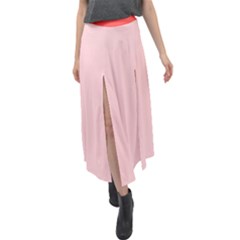 4 Farben  Velour Split Maxi Skirt by 2607694c