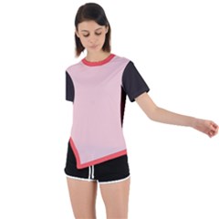 4 Farben  Asymmetrical Short Sleeve Sports T-shirt by 2607694c