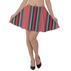 Streifen Velvet Skater Skirt by 2607694c