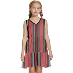 Streifen Kids  Sleeveless Tiered Mini Dress by 2607694c