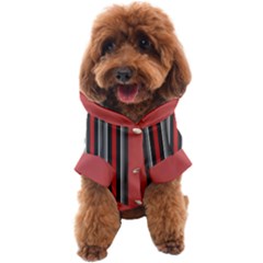 Rosa Grau Streifen Dog Coat