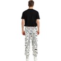 Big Collection With Hand Drawn Objects Valentines Day Men s Elastic Waist Pants View2