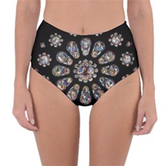 Photo Chartres Notre Dame Reversible High-waist Bikini Bottoms by Bedest