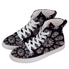 Photo Chartres Notre Dame Women s Hi-top Skate Sneakers by Bedest