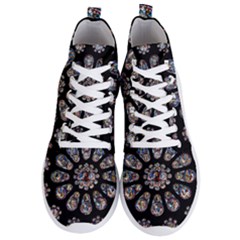 Photo Chartres Notre Dame Men s Lightweight High Top Sneakers by Bedest