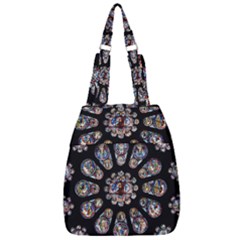 Photo Chartres Notre Dame Center Zip Backpack by Bedest