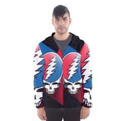 Grateful Dead Big Skull Men s Hooded Windbreaker