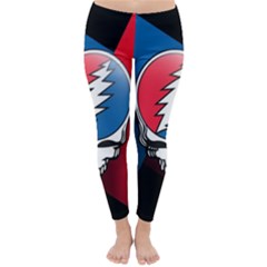 Grateful Dead Big Skull Classic Winter Leggings by Bedest