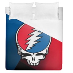 Grateful Dead Big Skull Duvet Cover (queen Size) by Bedest