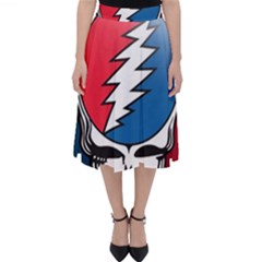 Grateful Dead Big Skull Classic Midi Skirt