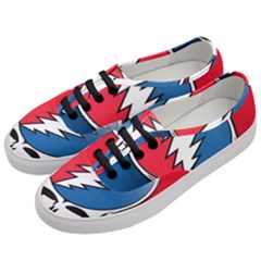 Grateful Dead Big Skull Women s Classic Low Top Sneakers by Bedest