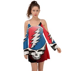 Grateful Dead Big Skull Boho Dress by Bedest