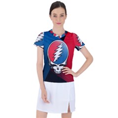 Grateful Dead Big Skull Women s Sports Top by Bedest