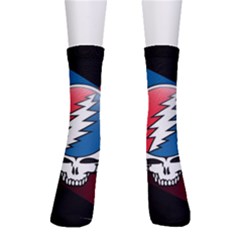 Grateful Dead Big Skull Crew Socks by Bedest