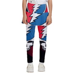 Grateful Dead Big Skull Kids  Skirted Pants by Bedest