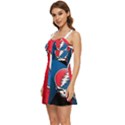 Grateful Dead Big Skull Ruffle Edge Bra Cup Chiffon Mini Dress View2