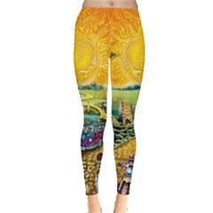 Grateful Dead Golden Road Everyday Leggings  by Bedest