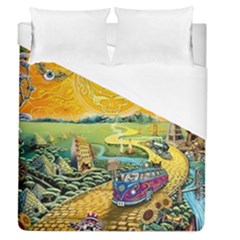 Grateful Dead Golden Road Duvet Cover (queen Size) by Bedest