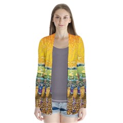 Grateful Dead Golden Road Drape Collar Cardigan by Bedest