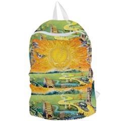 Grateful Dead Golden Road Foldable Lightweight Backpack by Bedest