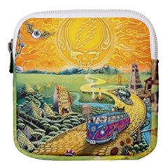 Grateful Dead Golden Road Mini Square Pouch by Bedest