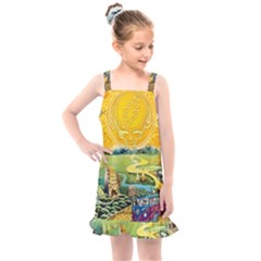 Grateful Dead Golden Road Kids  Overall Dress by Bedest